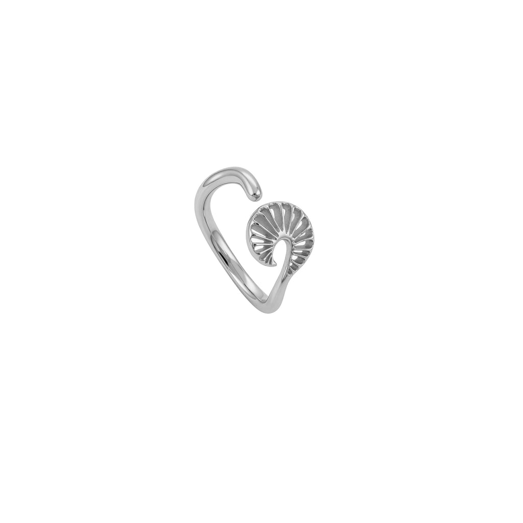 Beyond Pangaea Epeiric Spirals Ring 18k White Gold